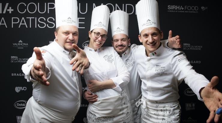 SIRHA 2023 : La France et l’Italie sont 2ème et 3ème de la 18 ème Coupe du Monde de pâtisserie