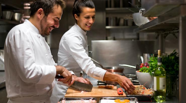 Alessandra Del Favero et Oliver Piras récompensés pour Il Carpaccio au Royal Monceau