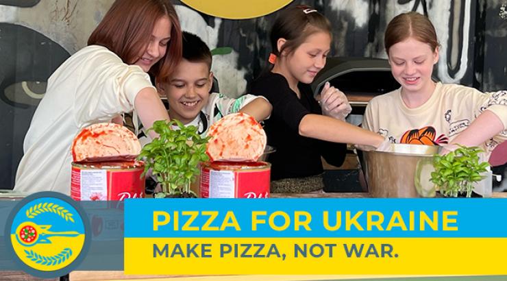 MAKE PIZZA NOT WAR : Gi.Metal soutient Pizza for Ukraine