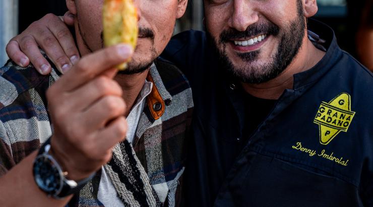 Denny Imbroisi et Juan Arbelaez signent le menu de La Folie Douce à Val d'Isère