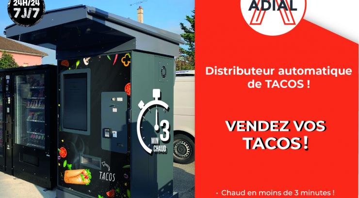 PANIDOOR, le distributeur automatique de paninis et nouveautés tacos