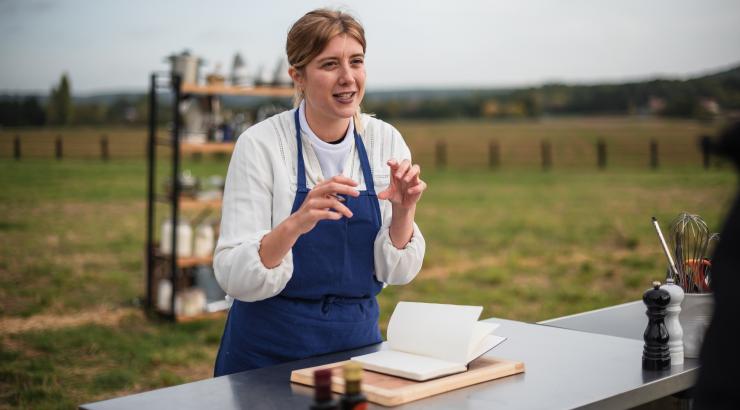 Carla Ferrari de Top Chef : Ce qui m'a manqué, mon mari, la pizza et la mer.