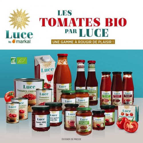 Sauces tomates Bio Luce by Markal