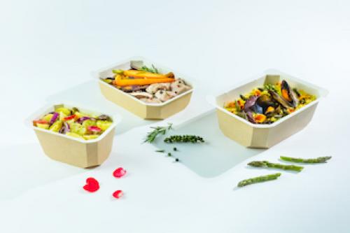 Barquette scellable en carton pour four traditionnel par Alphaform