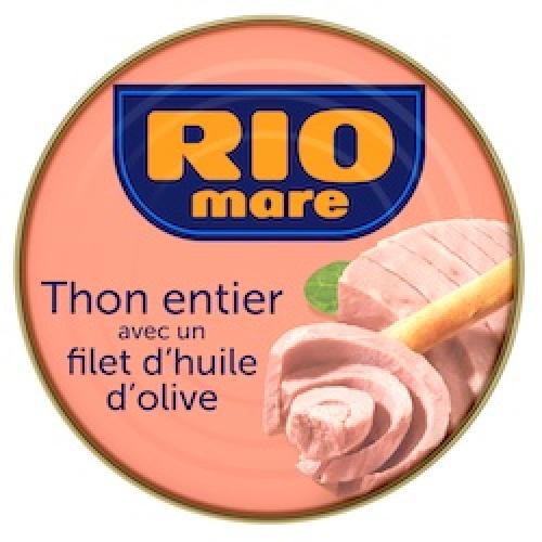 Thon entier avec un filet d'huile d'olive par Rio Mare