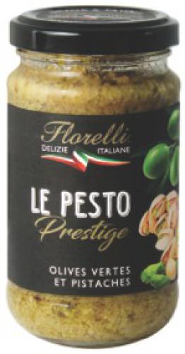 Pesto Prestige olives vertes et pistaches Florelli par Italpassion