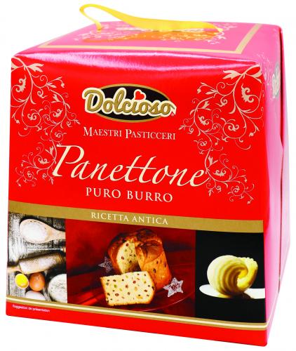 Panettone Dolcioso pur beurre et écorces d'agrumes de Sicile 