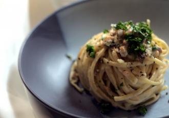 Linguine Salmone & Vodka