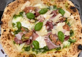 Pizza prosciutto & fichi di Thomas Laverge